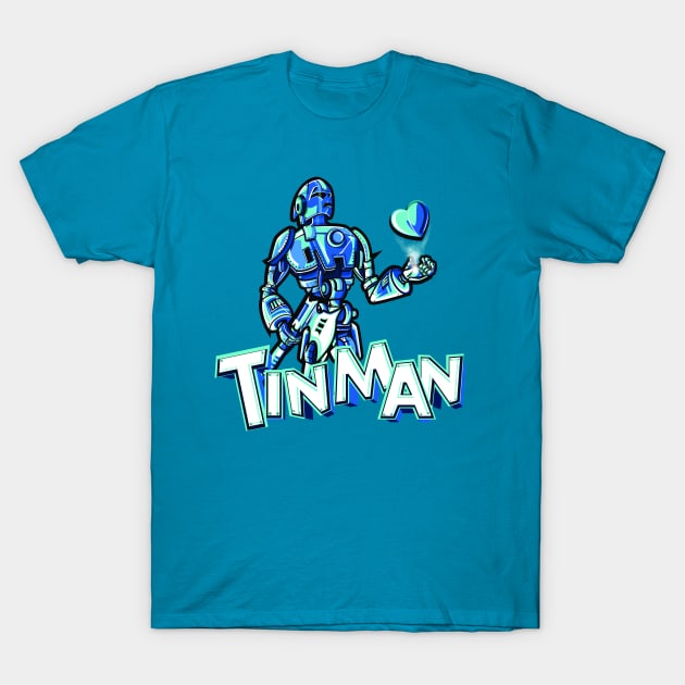 The Tin Man T-Shirt by CaffeineBlitz